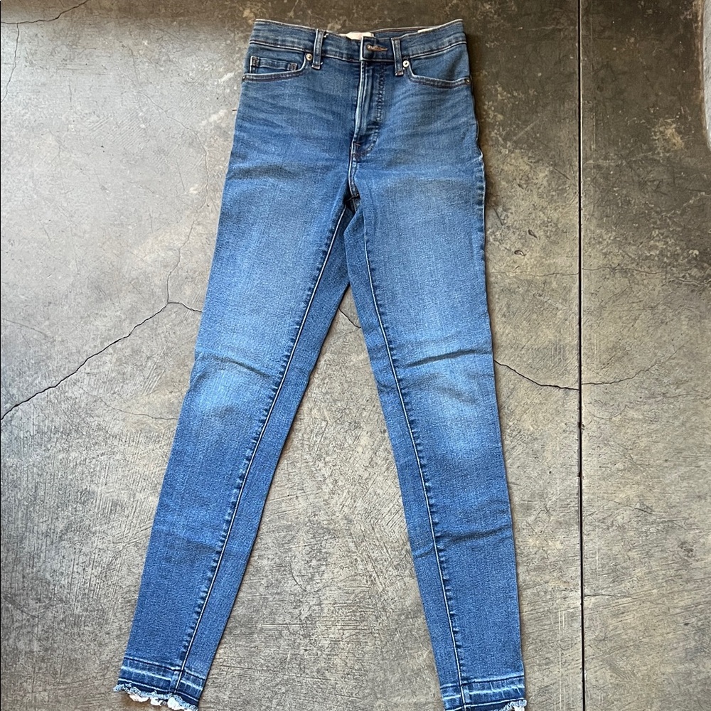 Women's High-Rise Skinny Jeans - Blue
